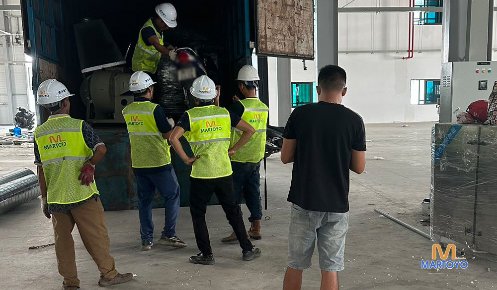 Dự án xử lý khí thải cho nhà máy tại khu công nghiệp – Khu vực Hà Nam