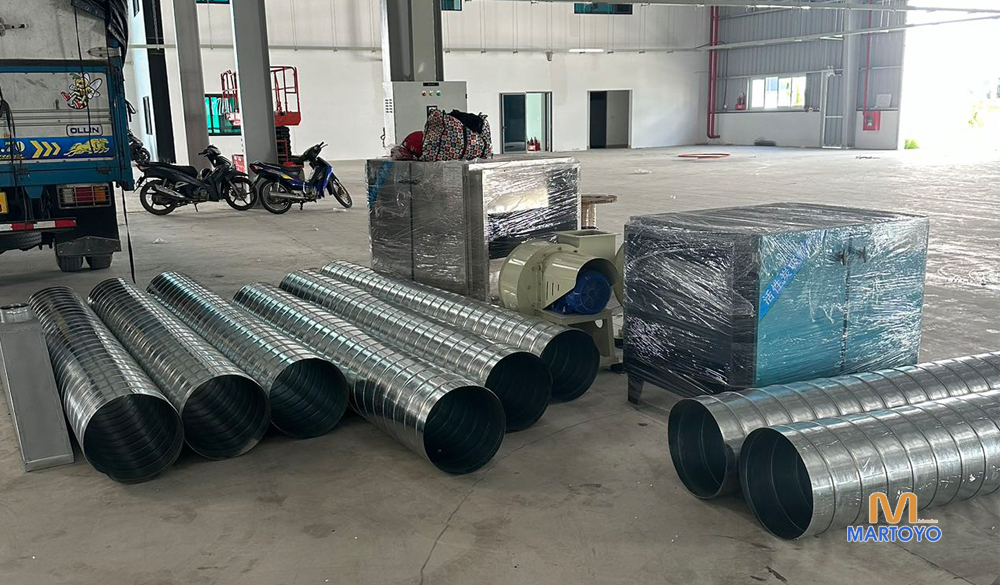 Công ty tnhh martoyo applied materials thi công dự án khí thải